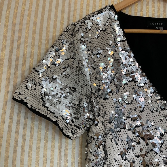 Sequin Cocktail Dress by 1.State - Picture 3 of 12